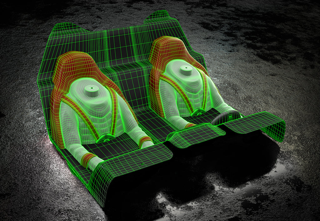 Bitty Design Pre-Cut Interior for FALCONX Body - TRAXXAS UDR