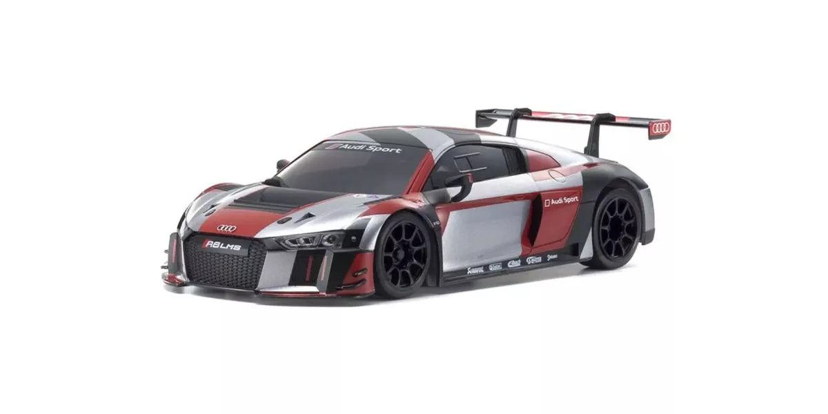 Kyosho MINI-Z RWD MR-04 Readyset Audi R8 LMS 2016 “Gray/Red”