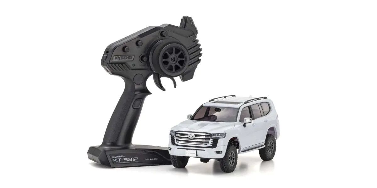 Kyosho MINI-Z 4x4 readyset Toyota LAND CRUISER 300 Precious White Pearl