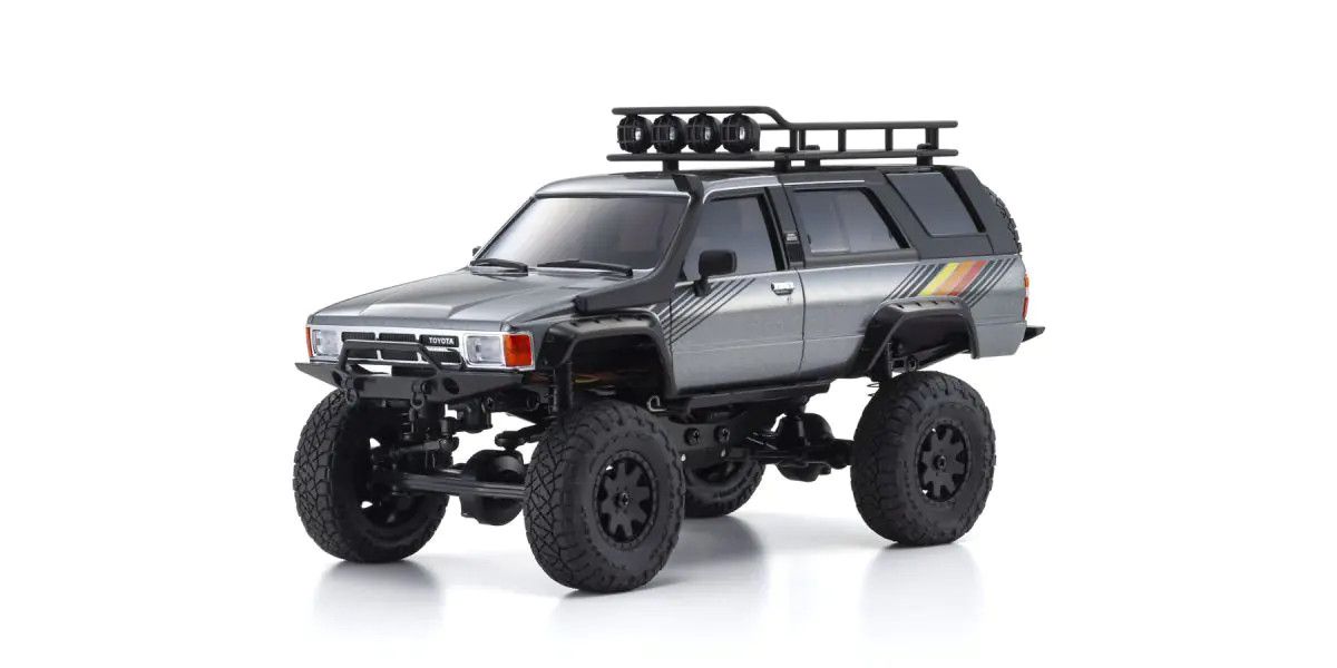 Kyosho MINI-Z 4x4 Readyset TOYOTA 4Runner (Hilux Surf) with Accessory Parts Dark Gray Metallic