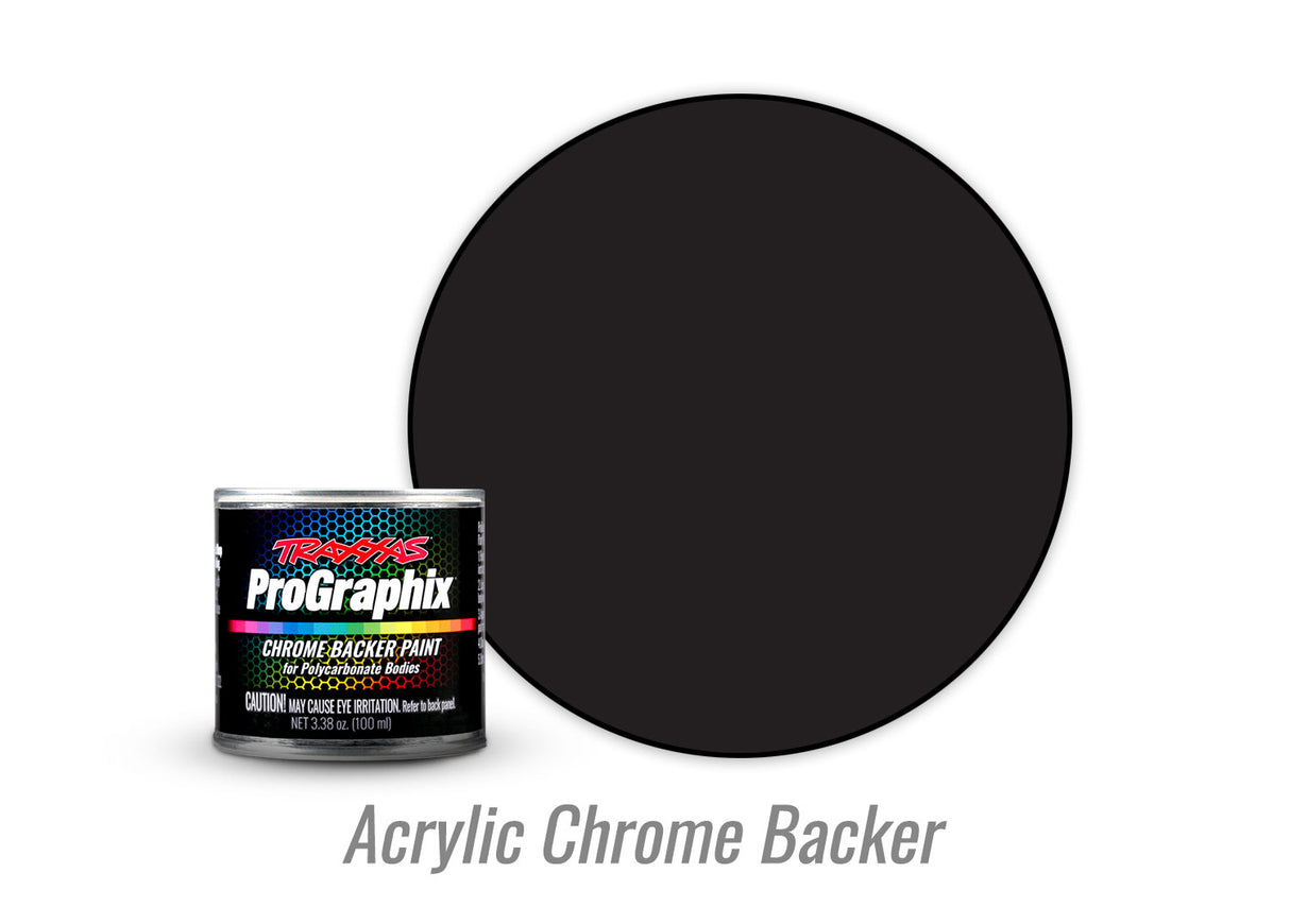 Traxxas Black Acrylic ProGraphix Backing Paint (100 ml)