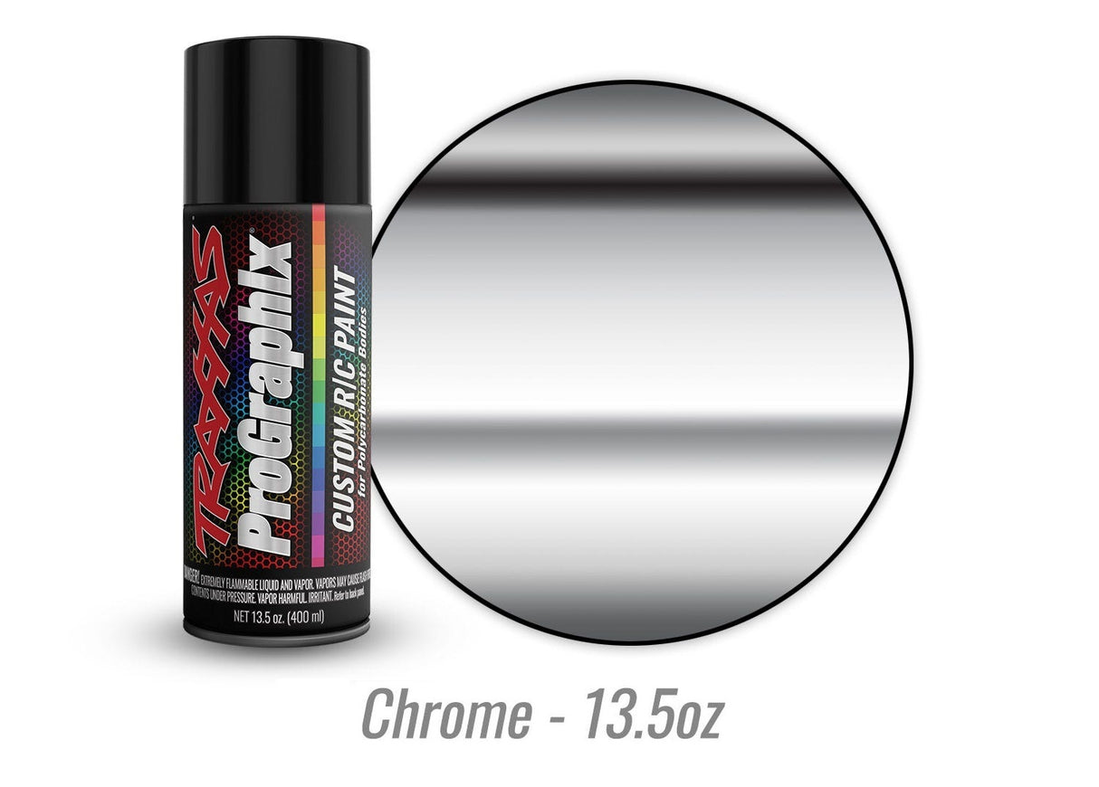 Traxxas Chrome ProGraphix Spray Paint (13.5 oz)