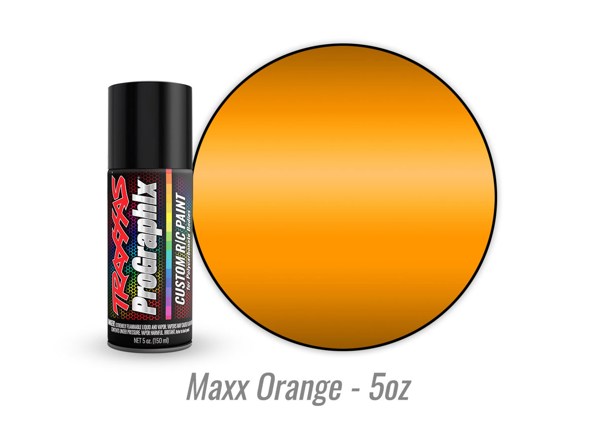Traxxas Orange ProGraphix Paint (5 oz Spray Can)