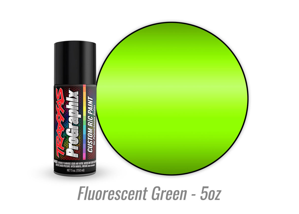 Traxxas Fluorescent Green ProGraphix Spray Paint (5 oz)