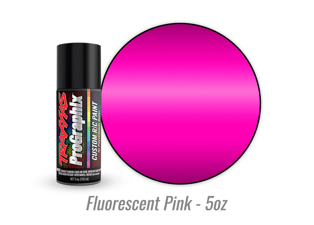 Traxxas Fluorescent Pink ProGraphix Spray Paint (5 oz)