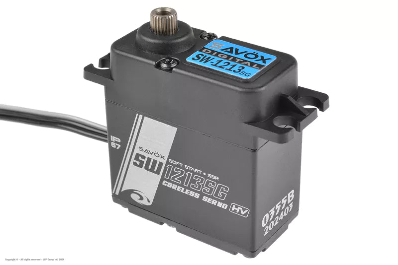 Savox SW-1213SG – Digital HV Coreless Waterproof Steel Gear Servo