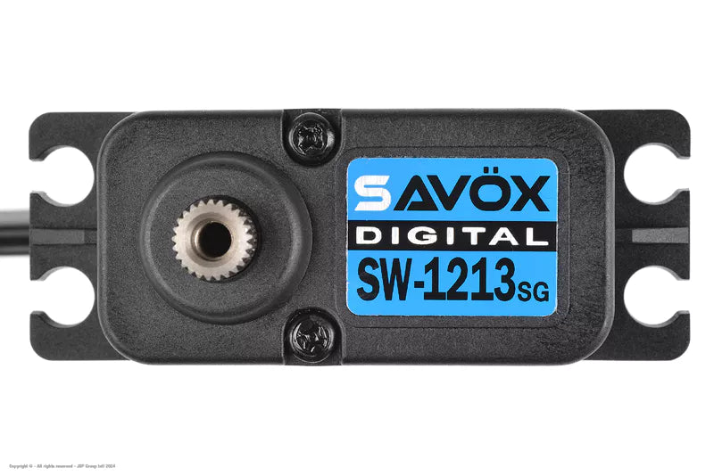 Savox SW-1213SG – Digital HV Coreless Waterproof Steel Gear Servo