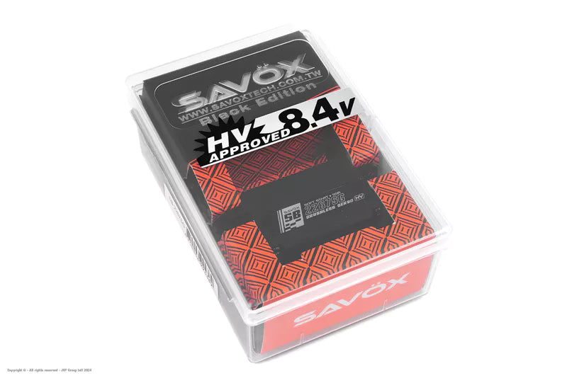 Savox SB-2267SG+ Digital Low-Profile Brushless Servo – Steel Gears