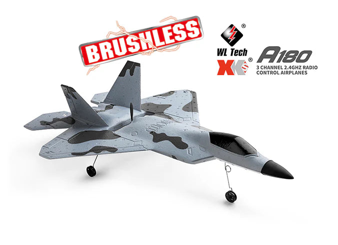 RC Pro 3D/6G Brushless 3ch airplane F22(32cm) A180