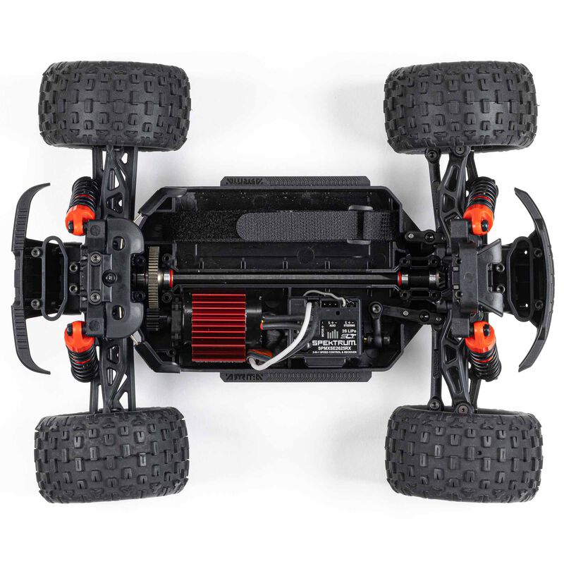 1/18 GRANITE GROM 4X4 RTR Brushed Monster Truck (Battery & Charger Included), Blue