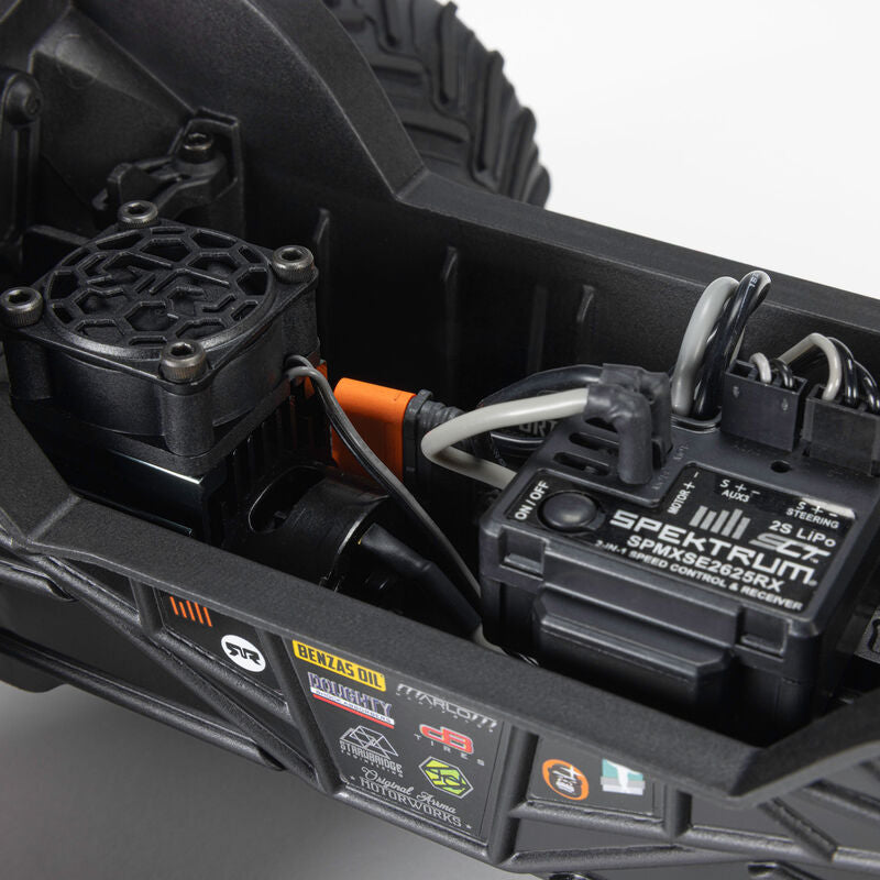 1/16 GORGON GROM 4X4 RTR Brushed Monster Truck (Battery & Charger Included), Red