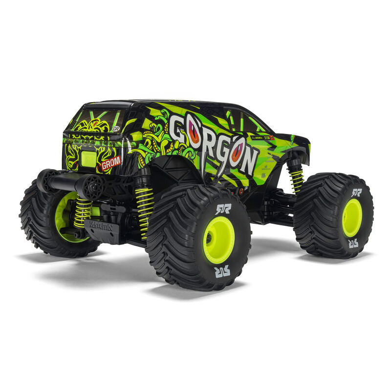 1/16 GORGON GROM 4X4 RTR Brushed Monster Truck (Battery & Charger Included), Yellow