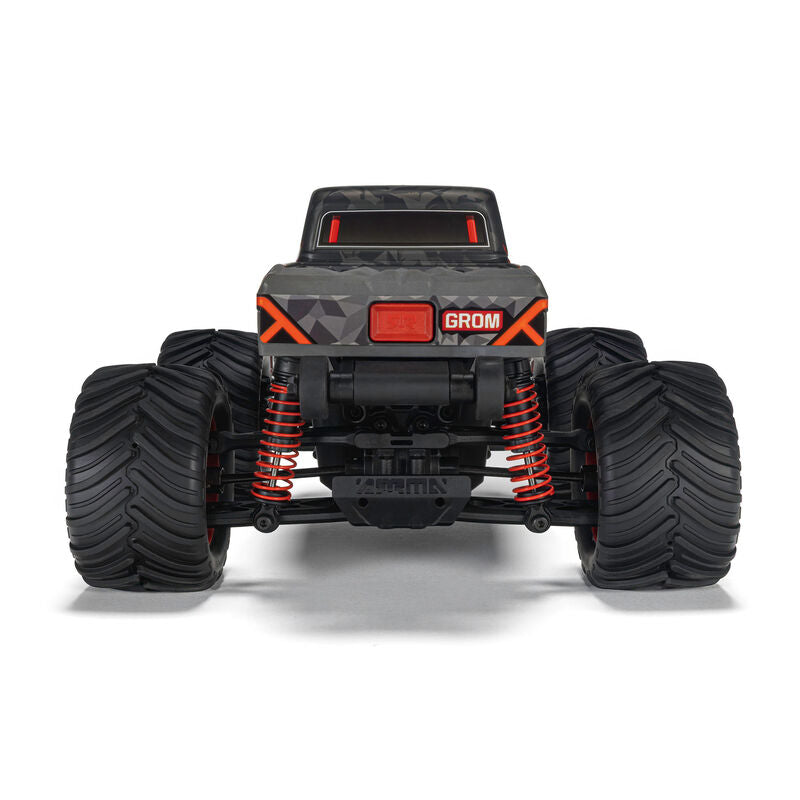 1/16 QUAKE GROM 4X4 RTR Brushed Monster Truck (Battery & Charger Included), Red