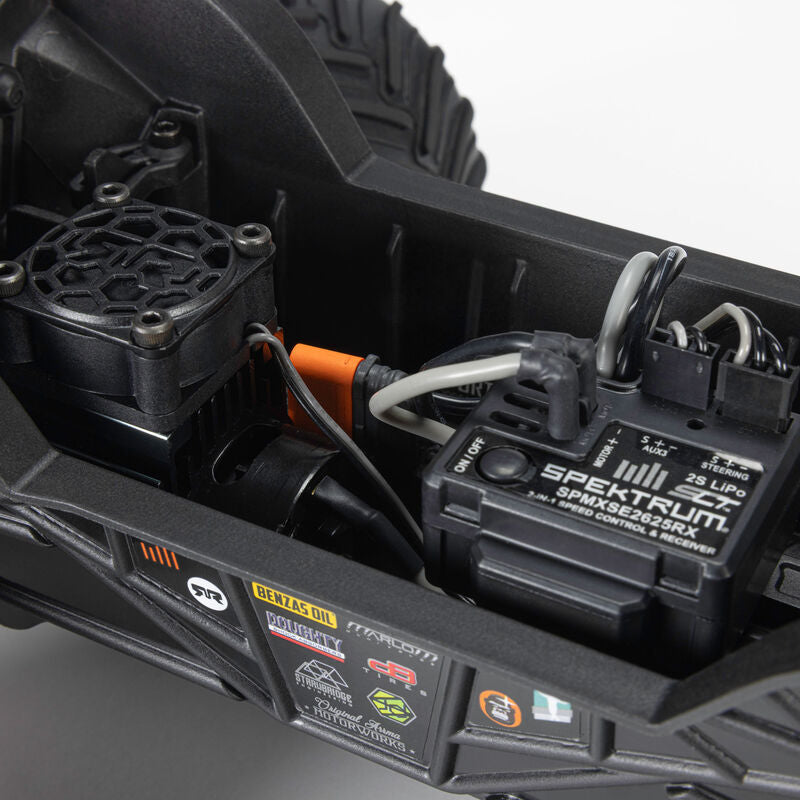 1/16 QUAKE GROM 4X4 RTR Brushed Monster Truck (Battery & Charger Included), Purple