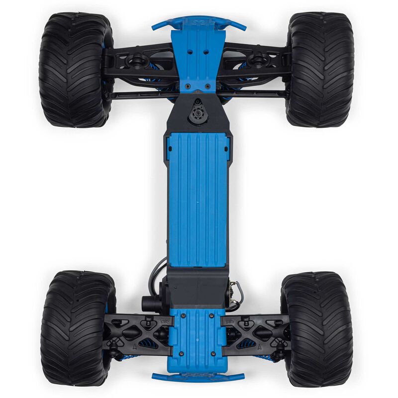 1/10 GORGON 2WD RTR Brushed Monster Truck (Battery & Charger Included), Blue