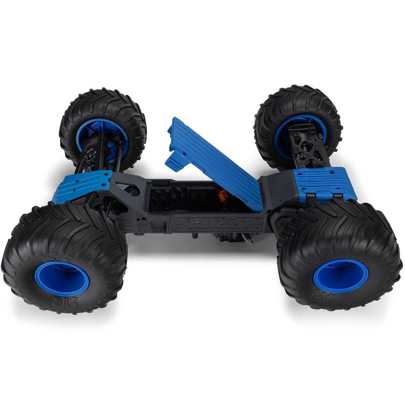 1/10 GORGON 2WD RTR Brushed Monster Truck (Battery & Charger Included), Blue