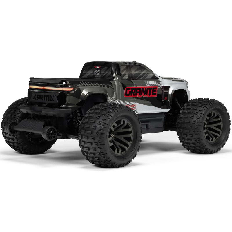1/10 GRANITE 223S DSC 4X4 RTR Brushless Monster Truck, Gun Metal