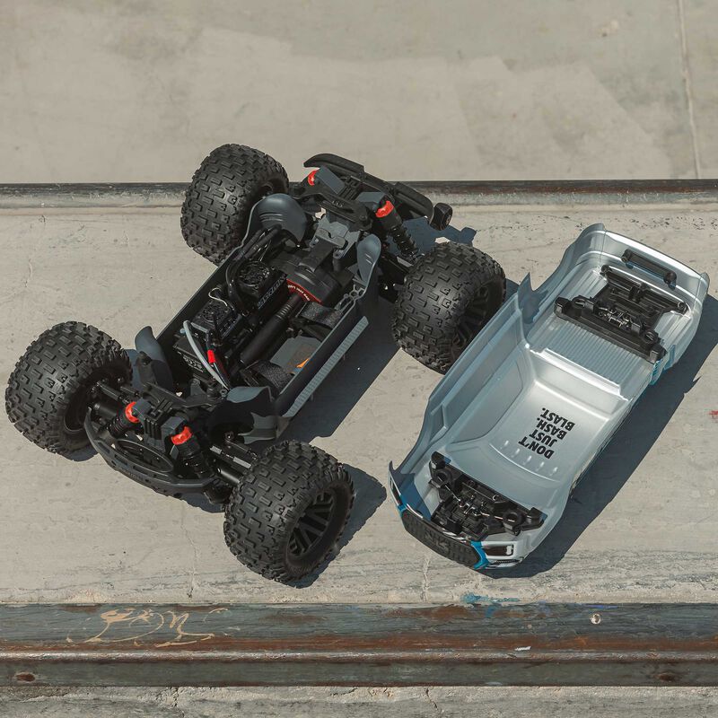 1/10 GRANITE 223S DSC 4X4 RTR Brushless Monster Truck, Gun Metal