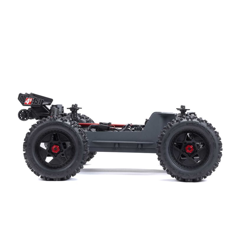 1/10 OUTCAST 4S 4X4 RTR Brushless Stunt Truck, Gun Metal