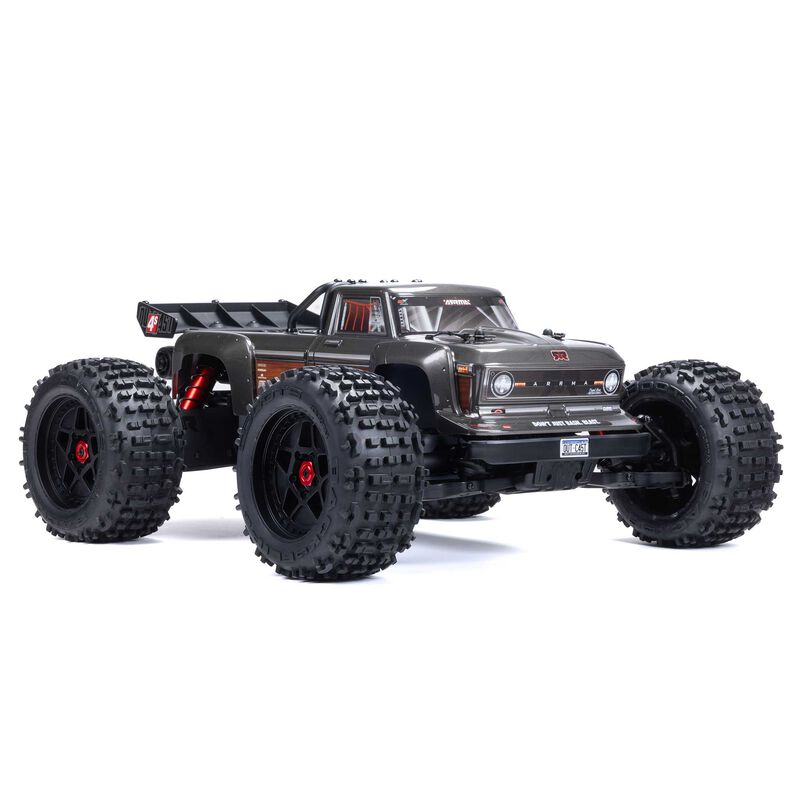 1/10 OUTCAST 4S 4X4 RTR Brushless Stunt Truck, Gun Metal