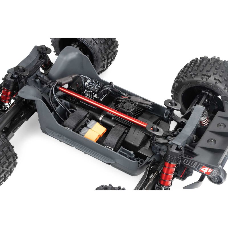 1/10 OUTCAST 4S 4X4 RTR Brushless Stunt Truck, Red