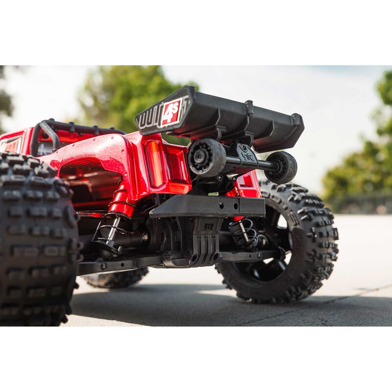 1/10 OUTCAST 4S 4X4 RTR Brushless Stunt Truck, Red