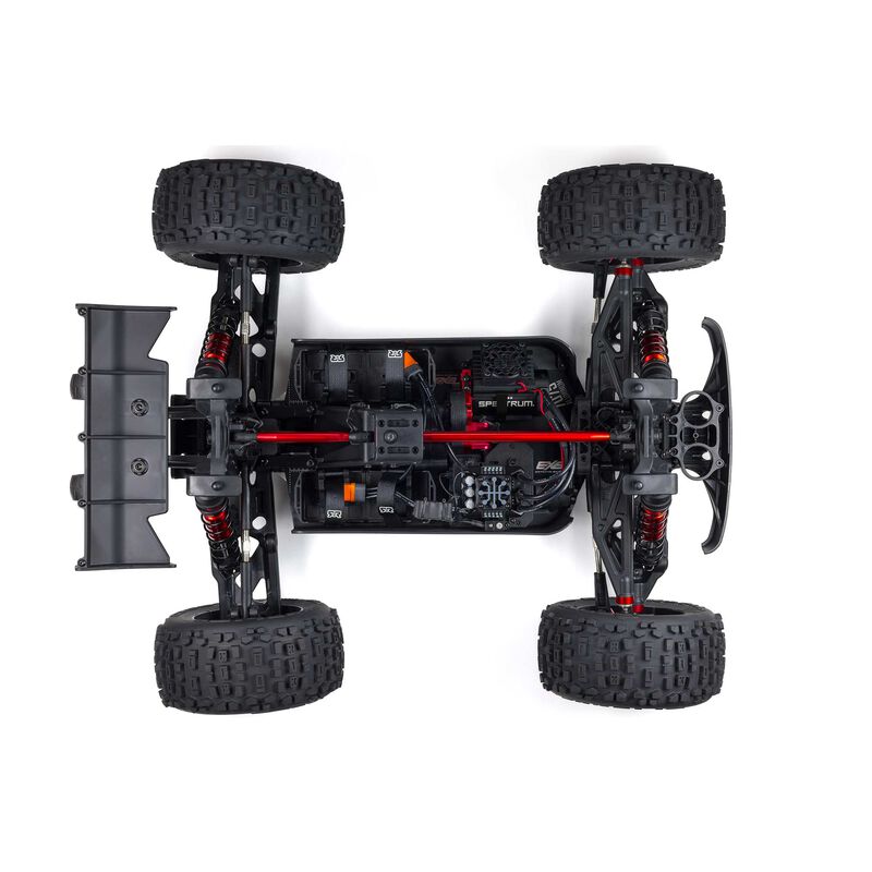 1/5 OUTCAST 8S EXB AVC 4X4 RTR Brushless Stunt Truck, Black