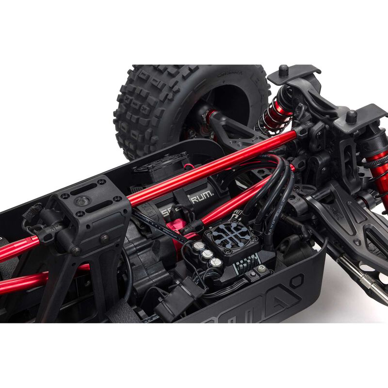 1/5 OUTCAST 8S EXB AVC 4X4 RTR Brushless Stunt Truck, Black