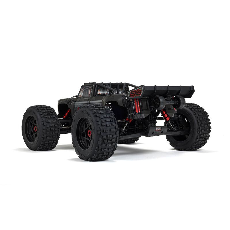 1/5 OUTCAST 8S EXB AVC 4X4 RTR Brushless Stunt Truck, Black