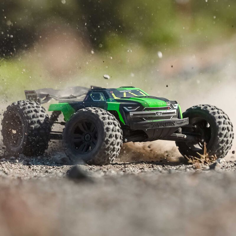 1/8 KRATON 4X4 6S BLX Brushless V6 Speed Truck RTR (Green/Black)