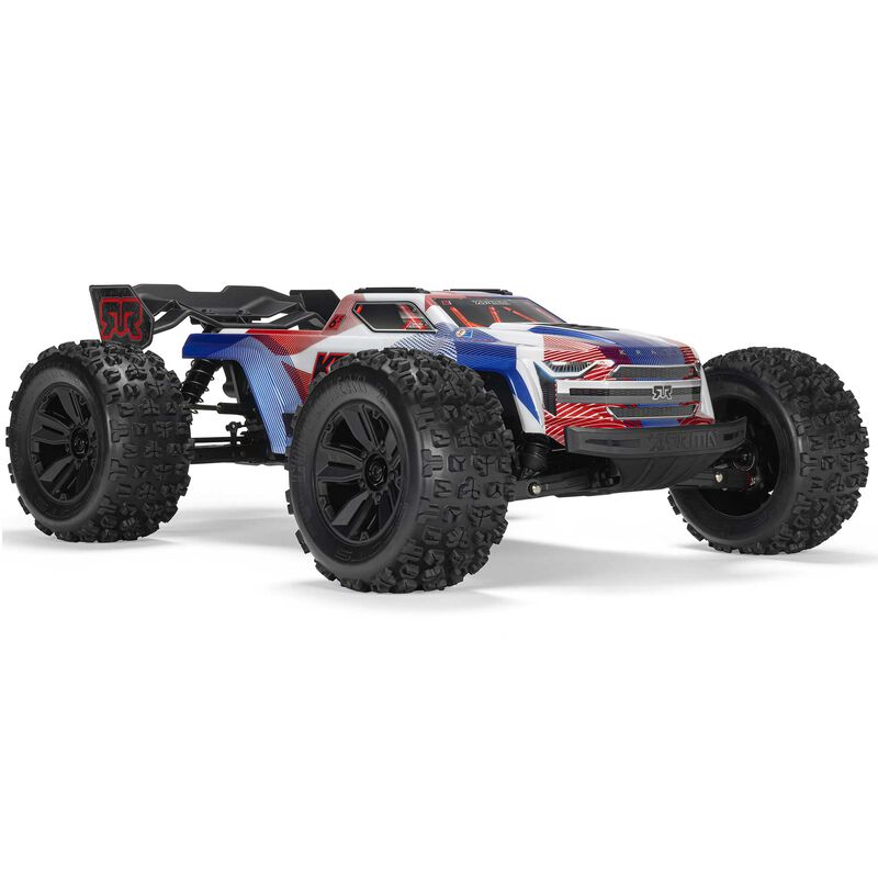 1/8 KRATON 4X4 6S BLX BRUSHLESS V6 SPEED TRUCK RTR (Blue/Red)