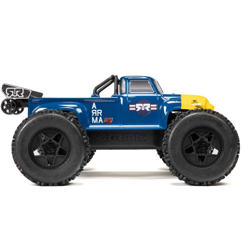 1/8 NOTORIOUS 6S 4X4 RTR Brushless Stunt Truck, Blue
