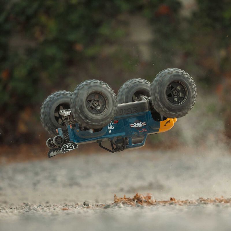 1/8 NOTORIOUS 6S 4X4 RTR Brushless Stunt Truck, Blue