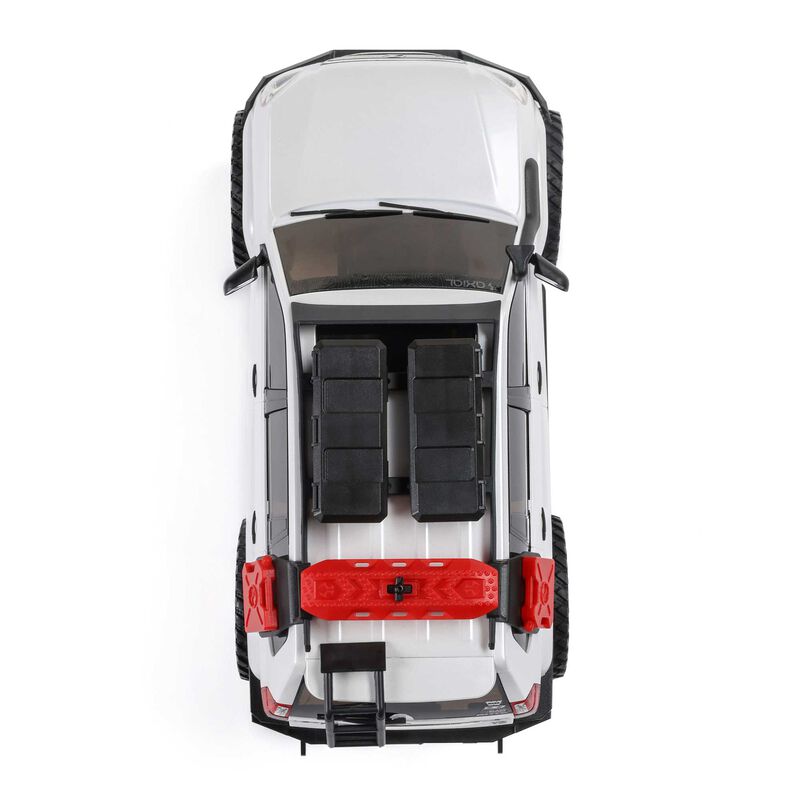 Axial 1/24 SCX24 Lexus GX 470 4X4 RTR Brushed Rock Crawler (Battery & Charger Included), White