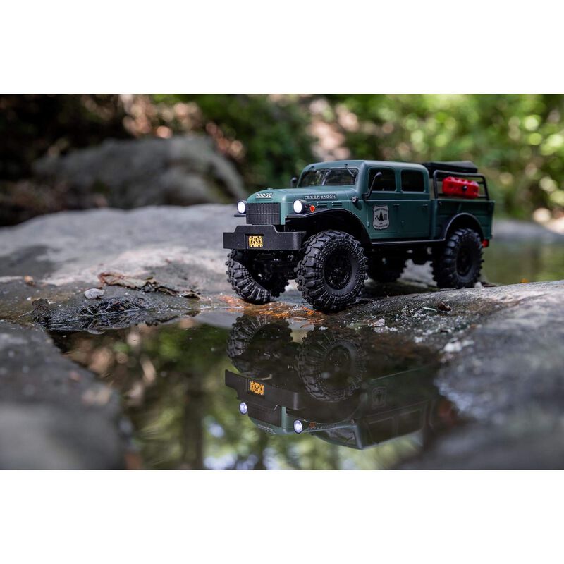 Axial 1/24 SCX24 Dodge Power Wagon 4X4 RTR Brushed Rock Crawler