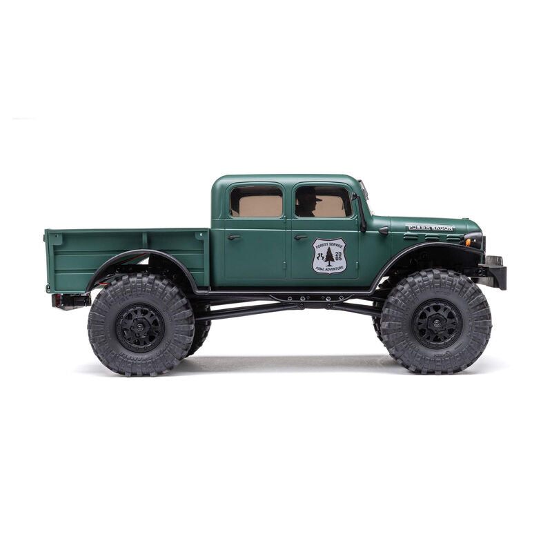 Axial 1/24 SCX24 Dodge Power Wagon 4X4 RTR Brushed Rock Crawler