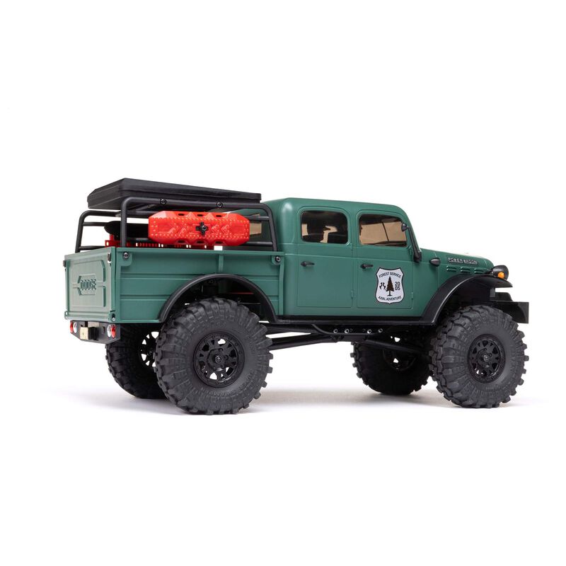 Axial 1/24 SCX24 Dodge Power Wagon 4X4 RTR Brushed Rock Crawler
