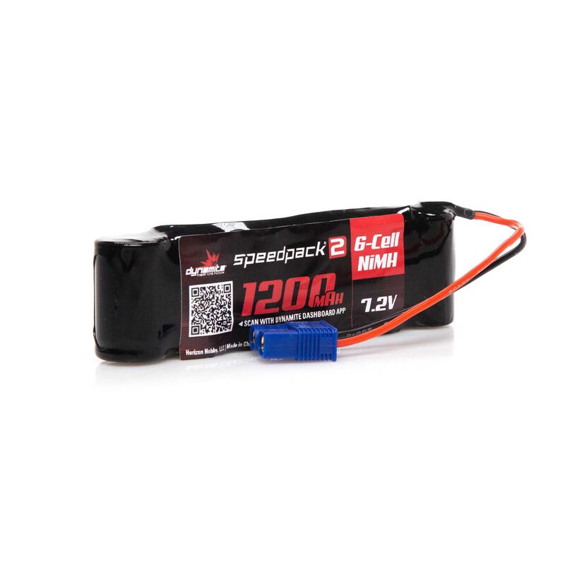 Dynamite Speedpack2 7.2V 1200mAh 6C NiMH, EC3
