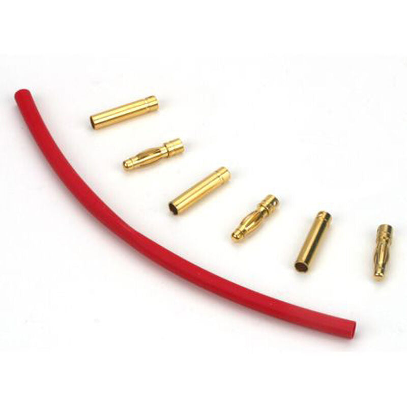 Dynamite Connector: Gold Bullet Set, 4mm (3)