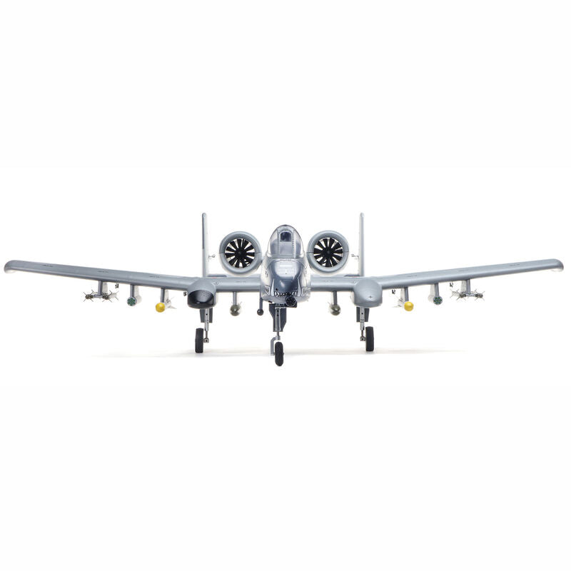 A-10 Thunderbolt II Twin 64mm EDF BNF Basic with AS3X and SAFE Select - EFL011500