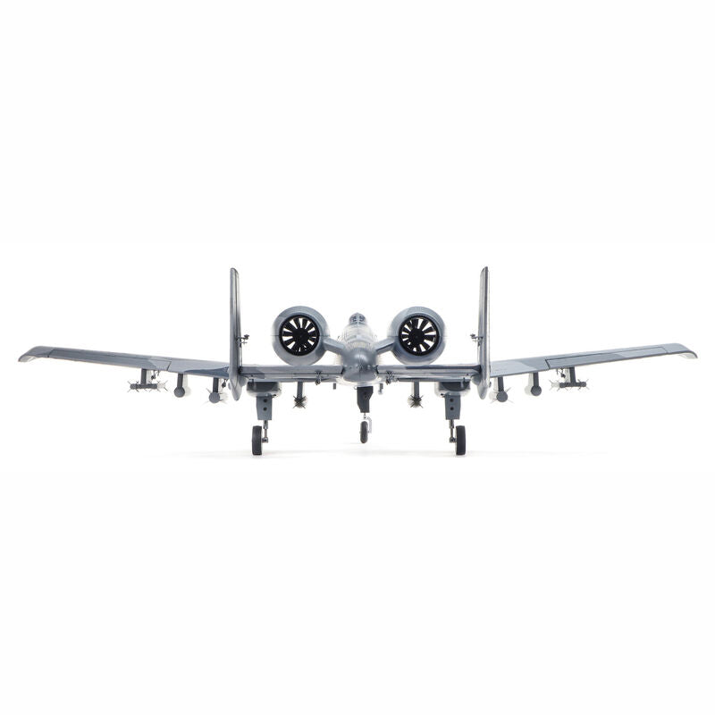A-10 Thunderbolt II Twin 64mm EDF BNF Basic with AS3X and SAFE Select - EFL011500