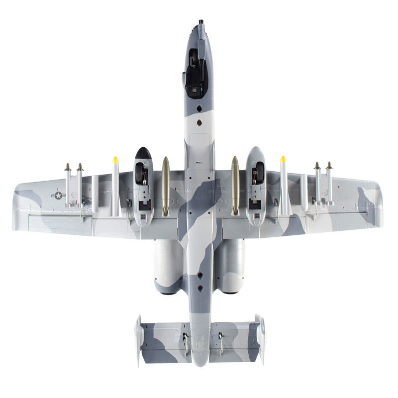 A-10 Thunderbolt II Twin 64mm EDF BNF Basic with AS3X and SAFE Select - EFL011500