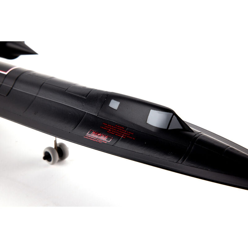 E-Flite SR-71 Blackbird Twin 40mm EDF BNF Basic with AS3X and SAFE Select
