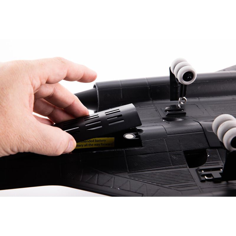 E-Flite SR-71 Blackbird Twin 40mm EDF BNF Basic with AS3X and SAFE Select