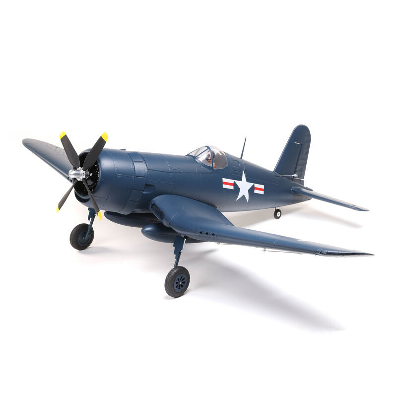 F4U-4 Corsair 1.2m BNF Basic with AS3X and SAFE Select - EFL18550