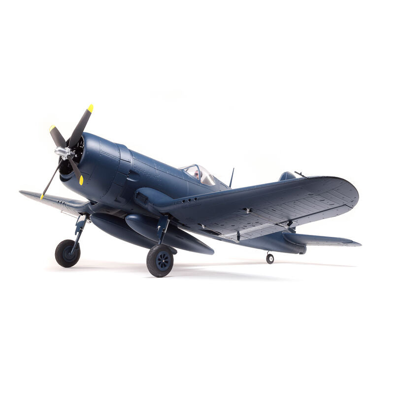 F4U-4 Corsair 1.2m BNF Basic with AS3X and SAFE Select - EFL18550