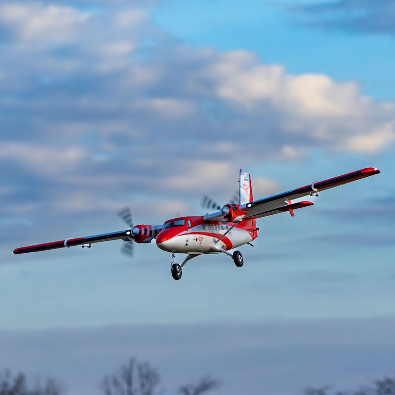 E-Flite DHC-6 Twin Otter 1.4m BNF Basic with AS3X+ and SAFE Select
