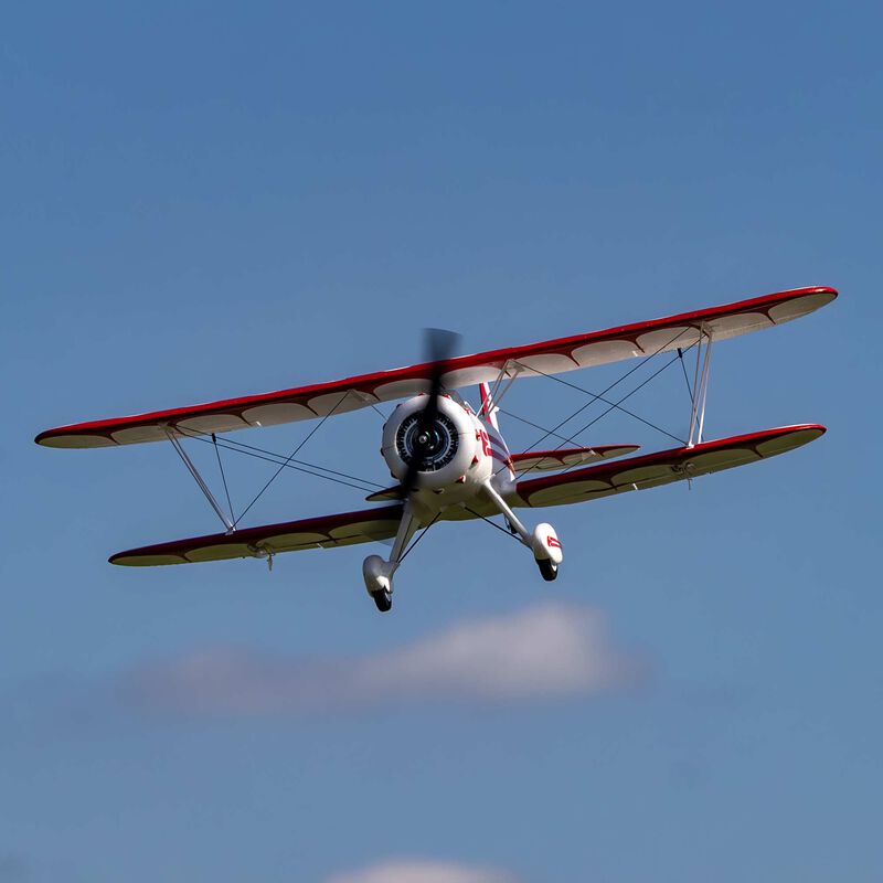 E-Flite UMX WACO BNF Basic with AS3X and SAFE Select, White