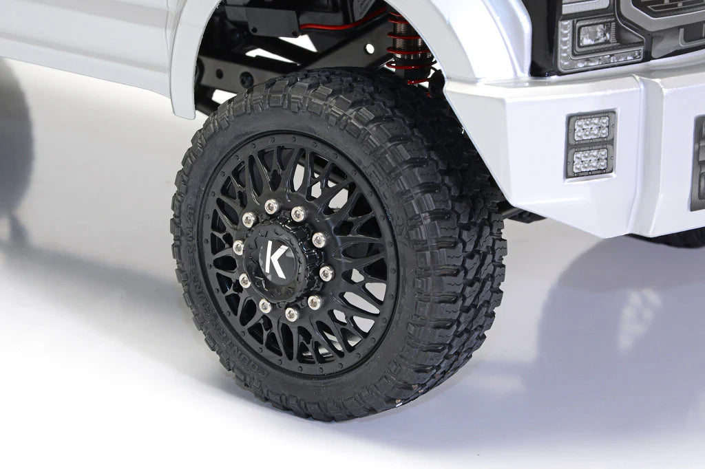 CEN Racing 8988 FORD F-450 SD KG1 Wheel Edition 1/10 4WD RTR (SILVER Mercury) Custom Truck DL-Series