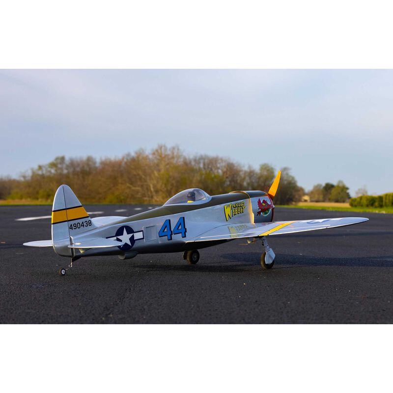 E-flite Fun Scale P-47 Thunderbolt PNP, 58.4"